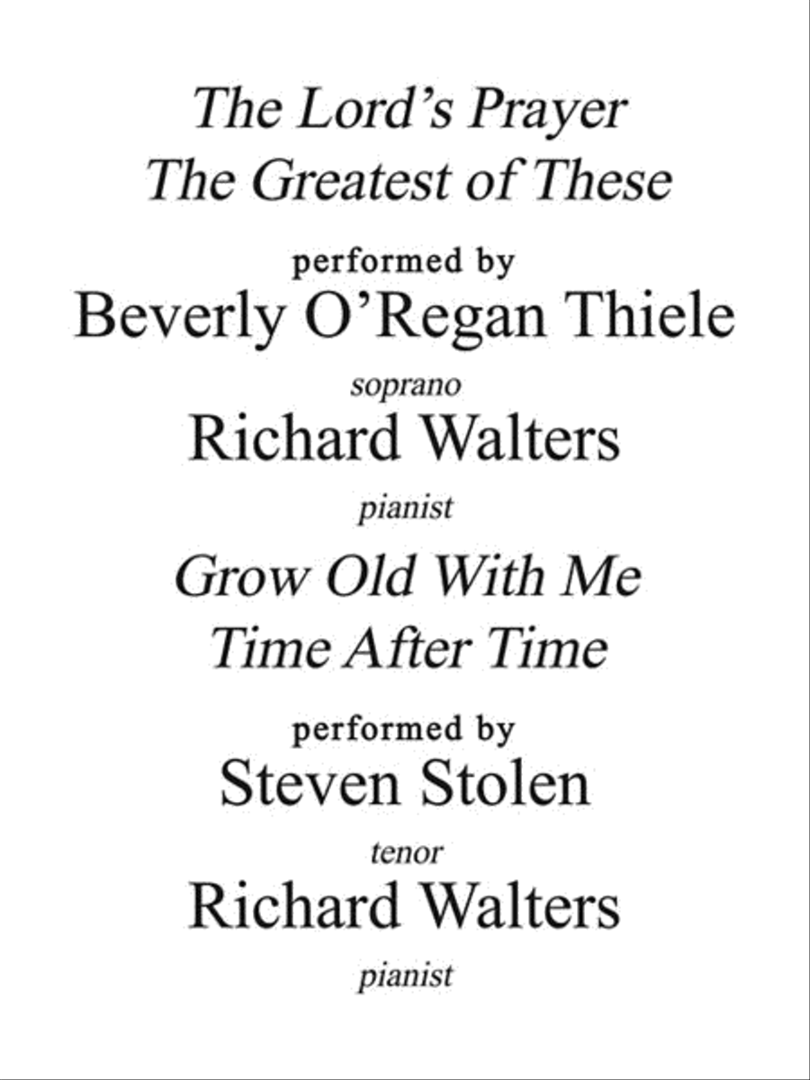 12 Wedding Solos Voice scores gallery preview page 3