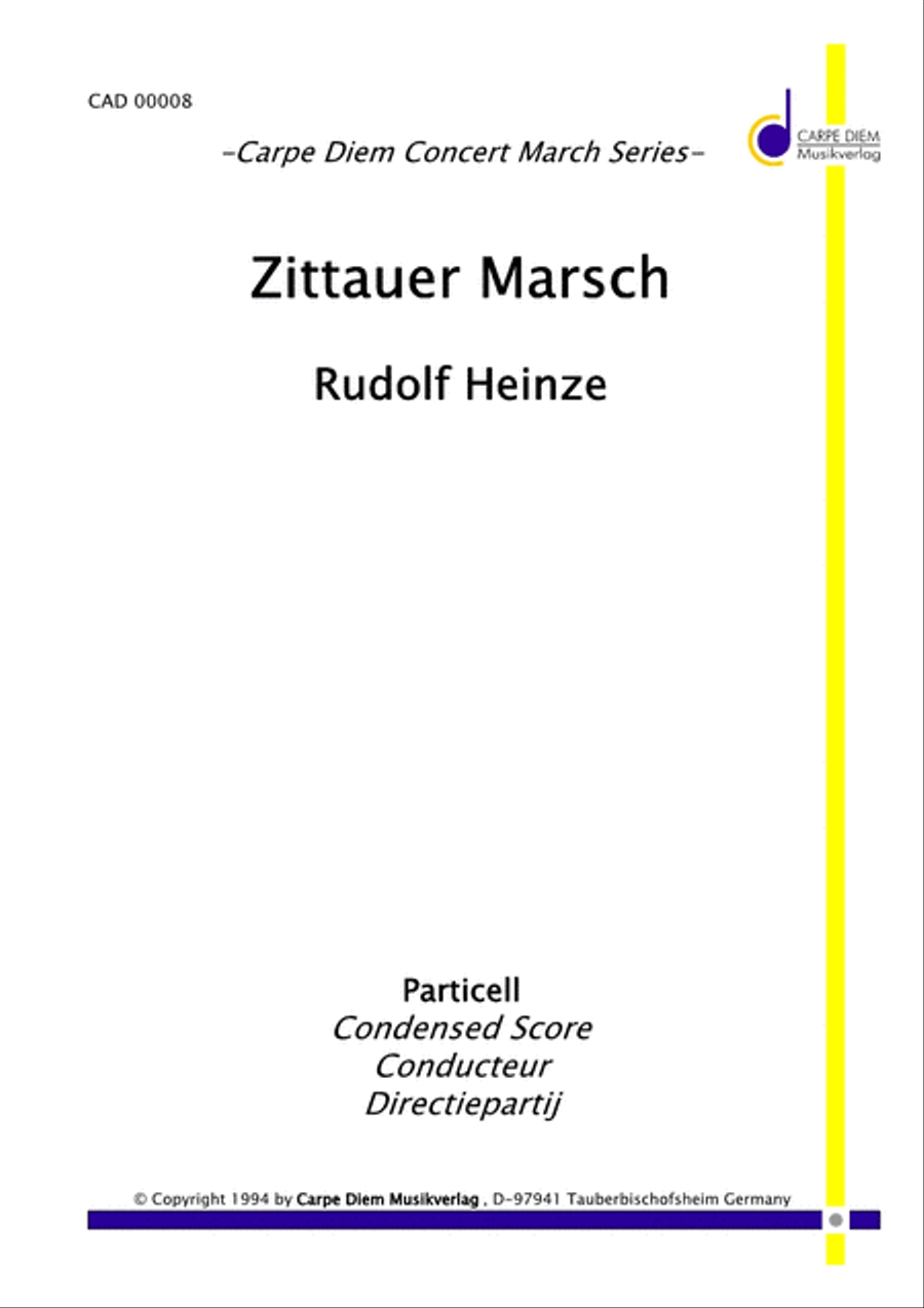 Zittauer Marsch Concert Band scores gallery preview page 1