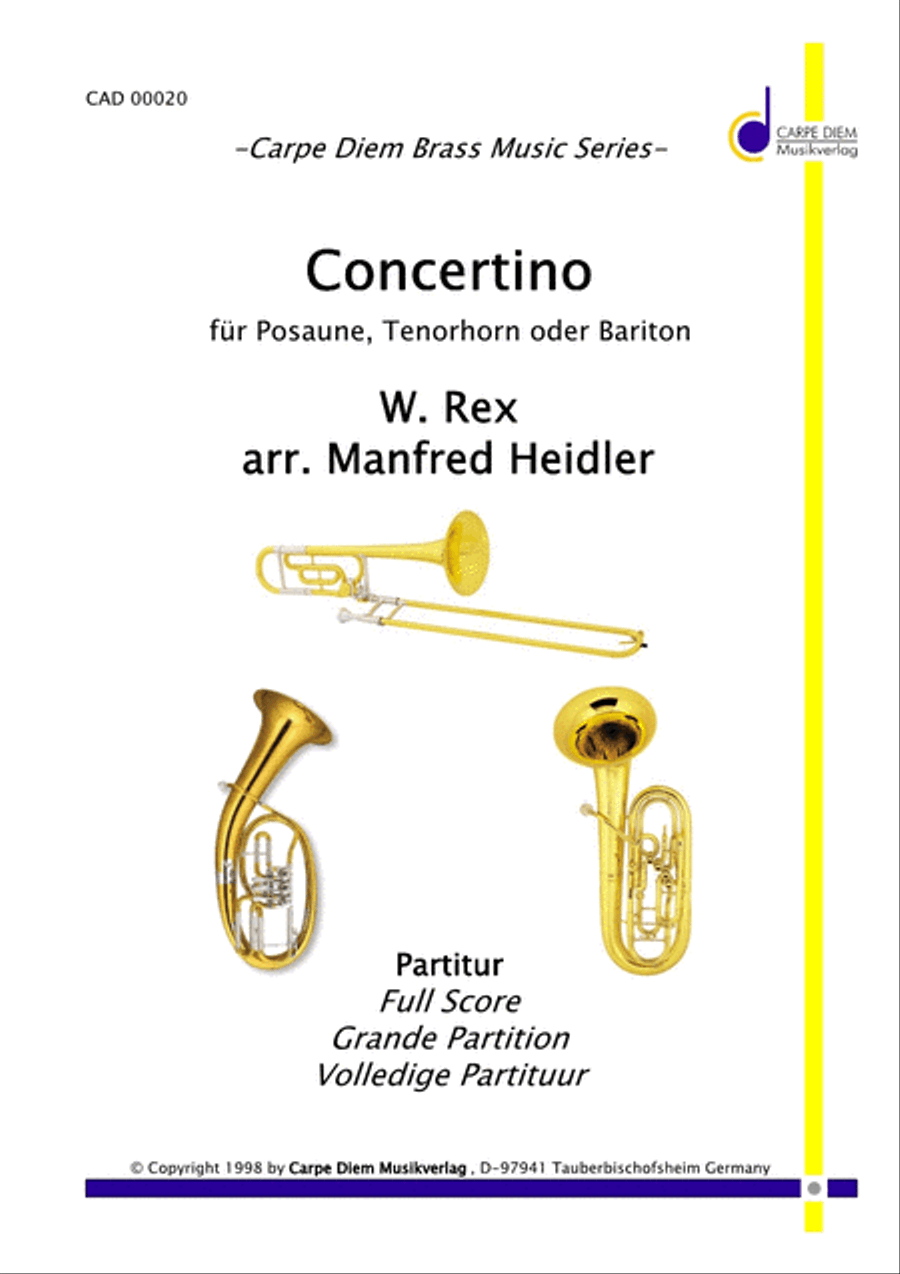 Concertino Brass Ensemble scores gallery preview page 1