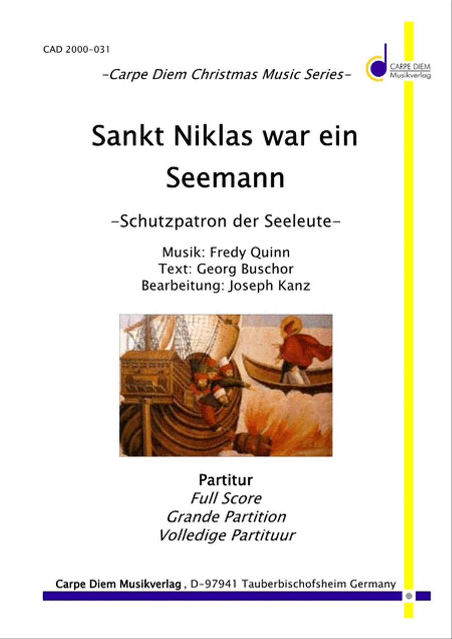 Sankt Niklas war ein Seemann Concert Band scores gallery preview page 1