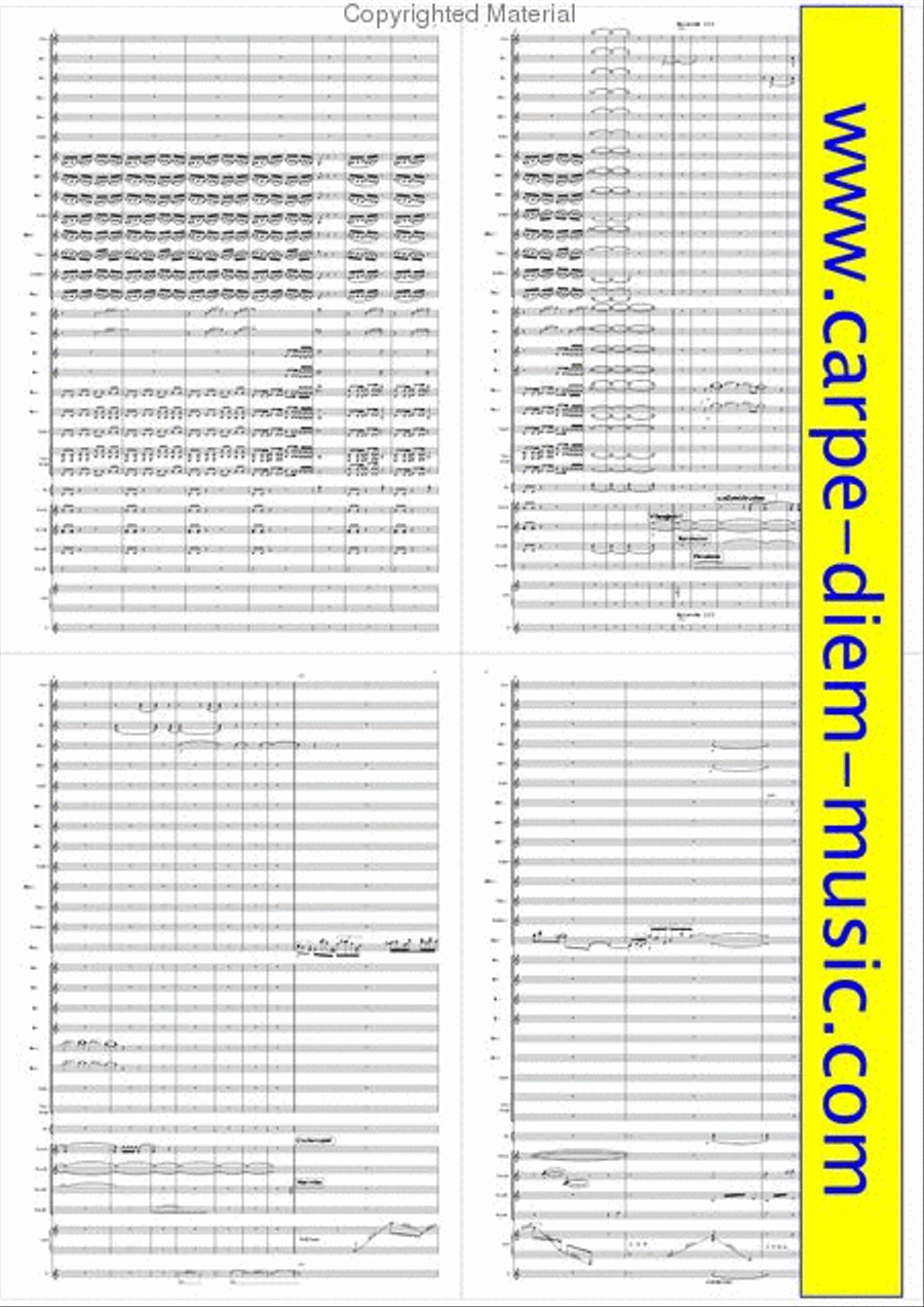 a white house game a white house game Concert Band scores gallery preview page 5