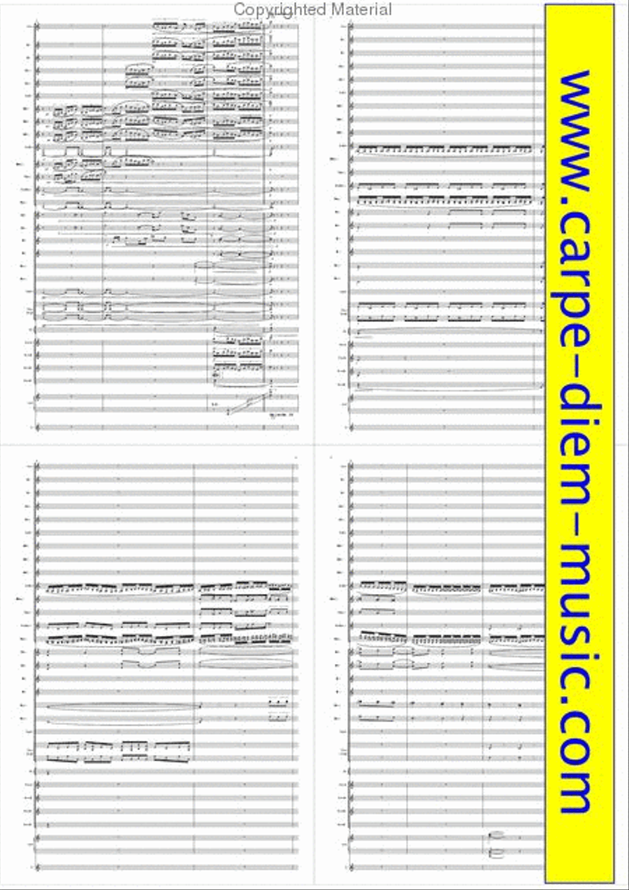 a white house game a white house game Concert Band scores gallery preview page 8