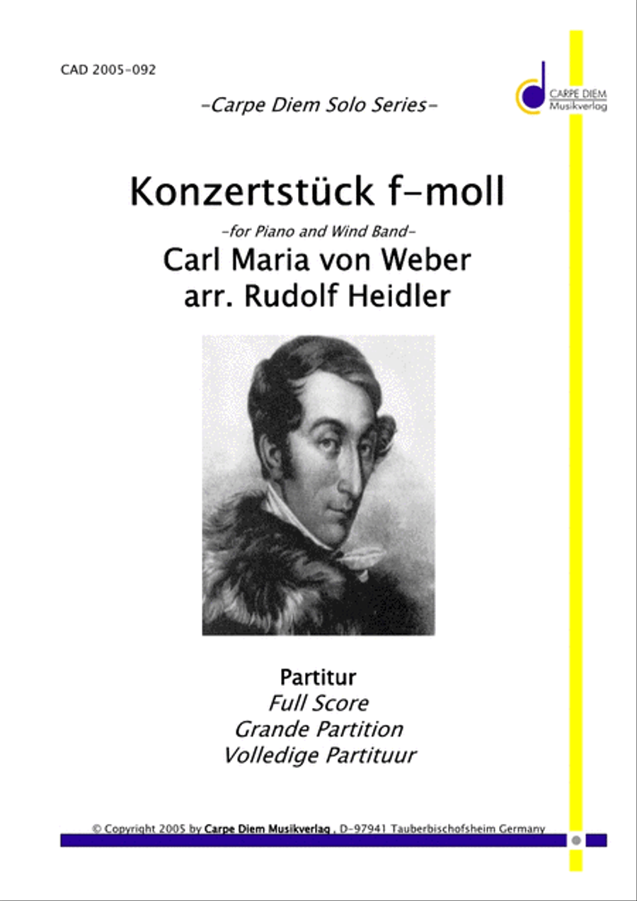 Konzertstuck F-Moll Konzertstuck F-Moll Score scores gallery preview page 1