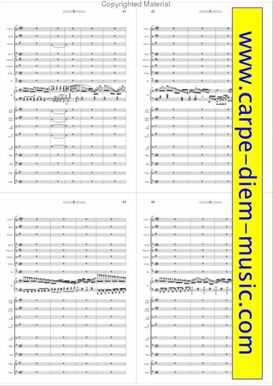 Konzertstuck F-Moll Konzertstuck F-Moll Score scores gallery preview page 12