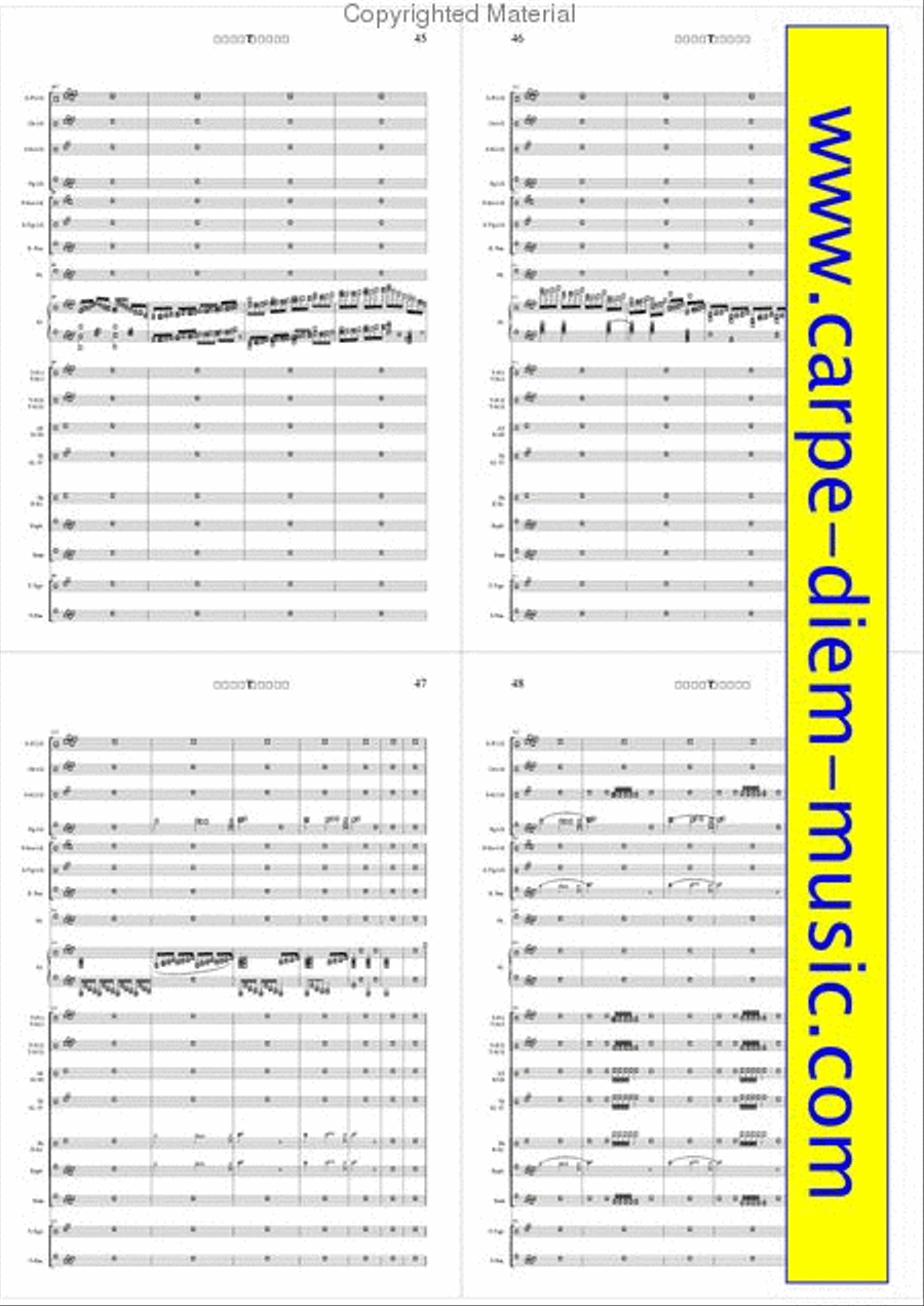 Konzertstuck F-Moll Konzertstuck F-Moll Score scores gallery preview page 13