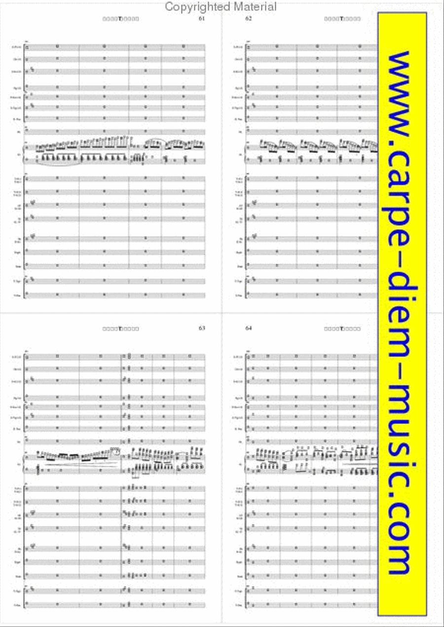 Konzertstuck F-Moll Konzertstuck F-Moll Score scores gallery preview page 17