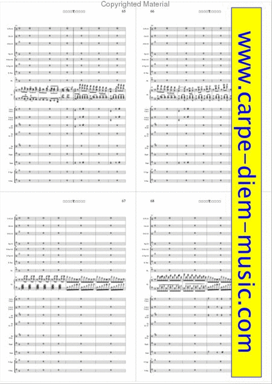 Konzertstuck F-Moll Konzertstuck F-Moll Score scores gallery preview page 18