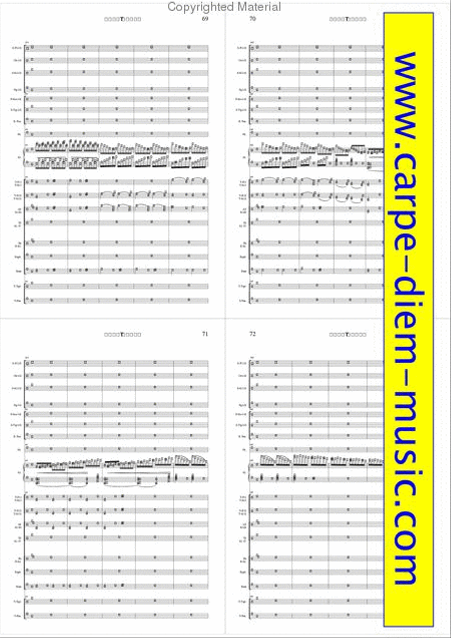 Konzertstuck F-Moll Konzertstuck F-Moll Score scores gallery preview page 19
