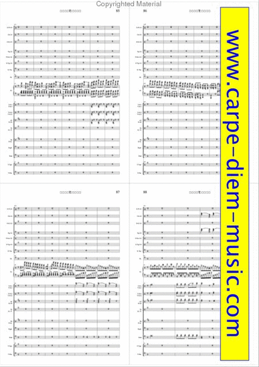 Konzertstuck F-Moll Konzertstuck F-Moll Score scores gallery preview page 23
