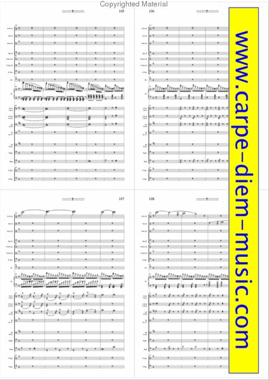 Konzertstuck F-Moll Konzertstuck F-Moll Score scores gallery preview page 28