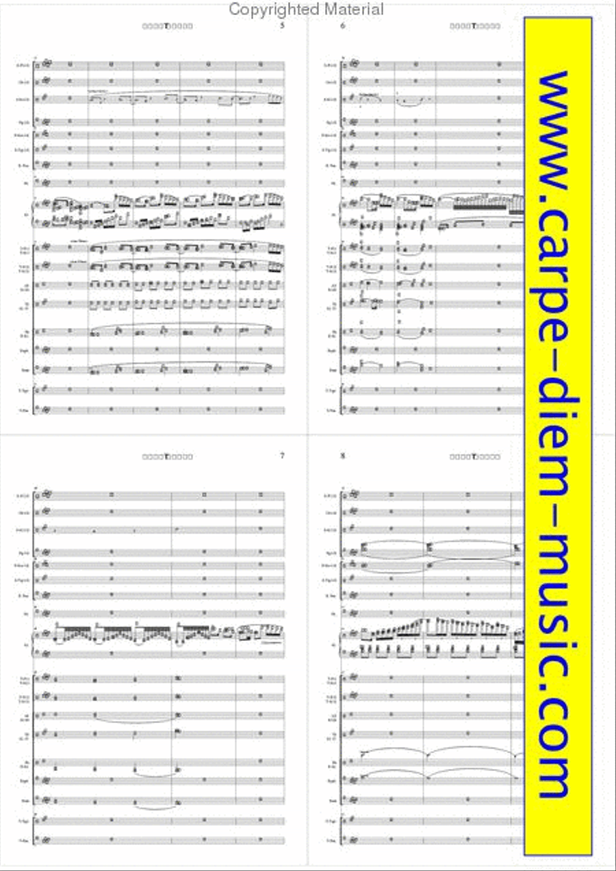 Konzertstuck F-Moll Konzertstuck F-Moll Score scores gallery preview page 3
