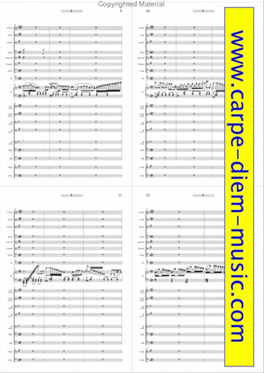 Konzertstuck F-Moll Konzertstuck F-Moll Score scores gallery preview page 4