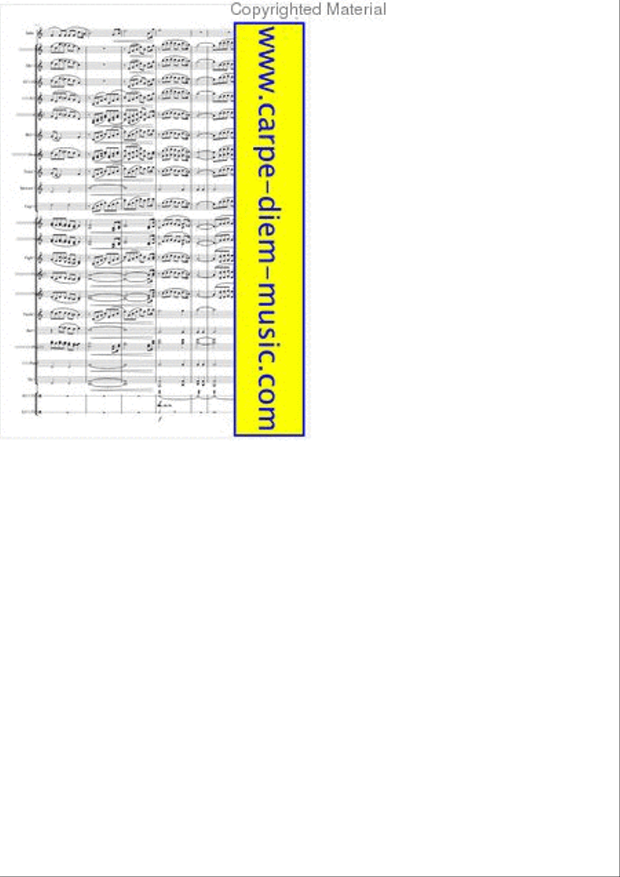 Nessun Dorma Concert Band scores gallery preview page 3