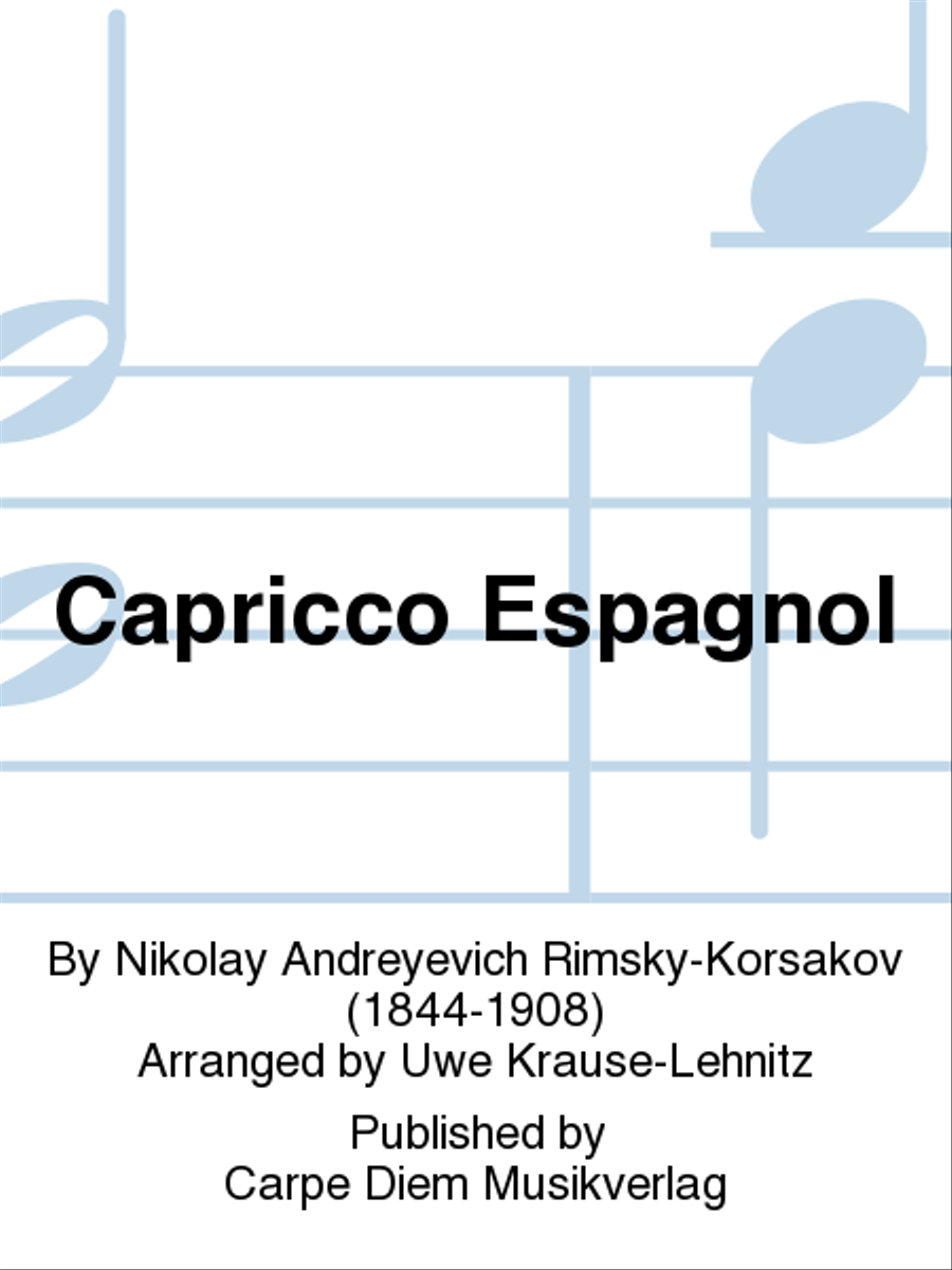 Capricco Espagnol Concert Band scores gallery preview page 1