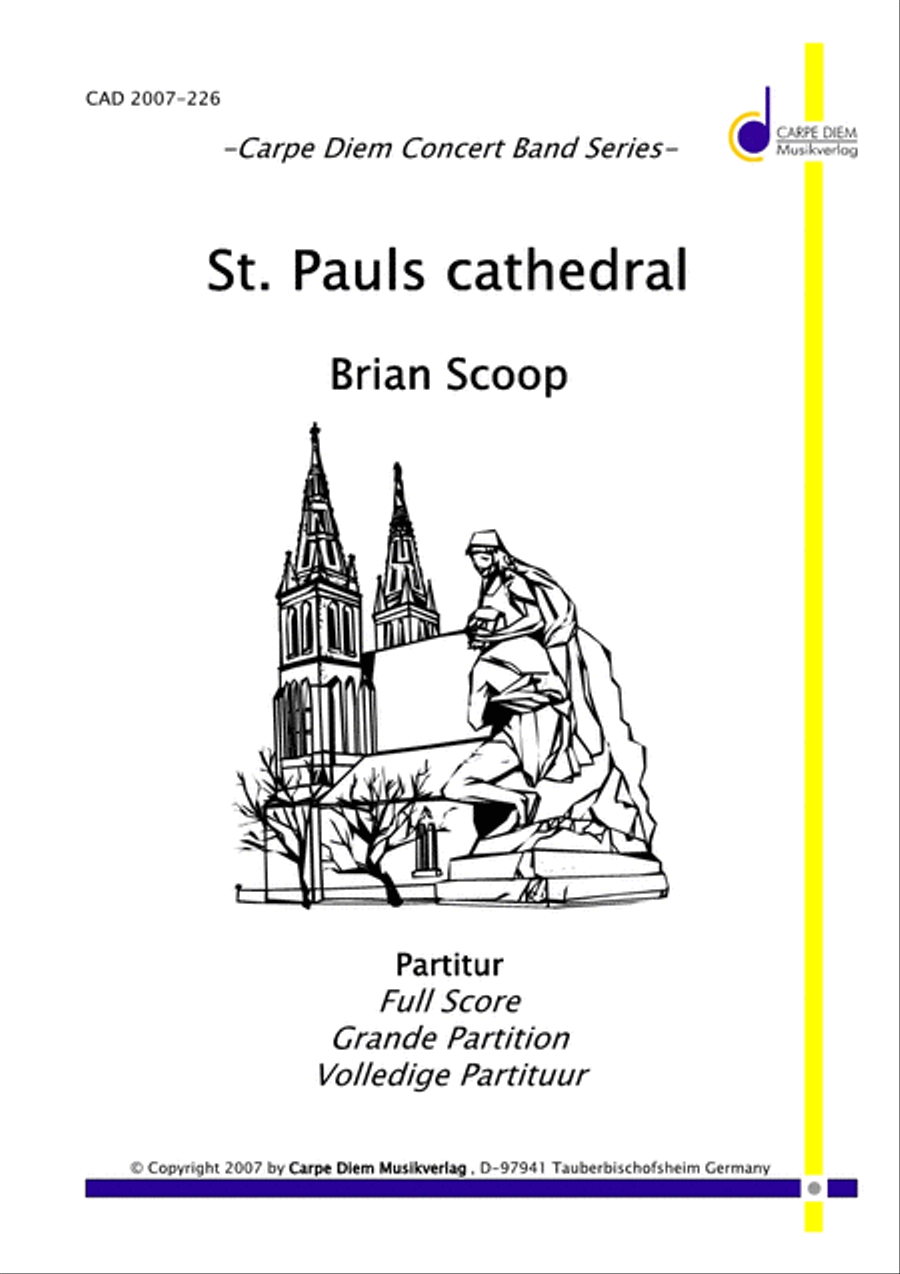 St. Pauls cathedral St. Pauls cathedral Concert Band scores gallery preview page 1