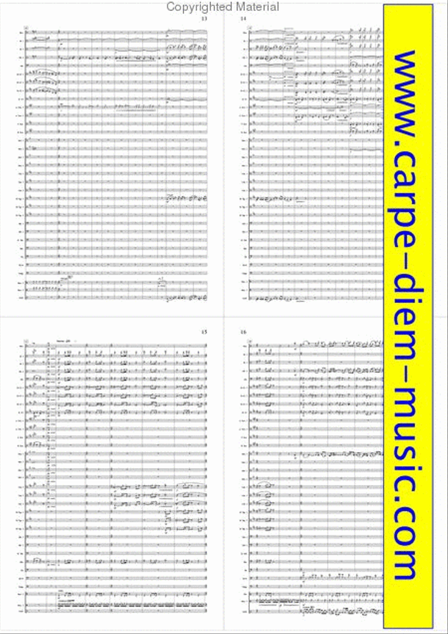 St. Pauls cathedral St. Pauls cathedral Concert Band scores gallery preview page 5