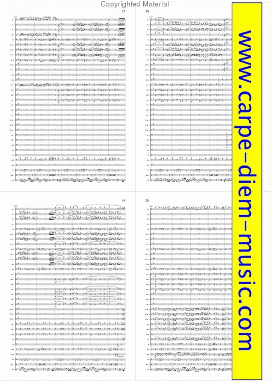 St. Pauls cathedral St. Pauls cathedral Concert Band scores gallery preview page 6