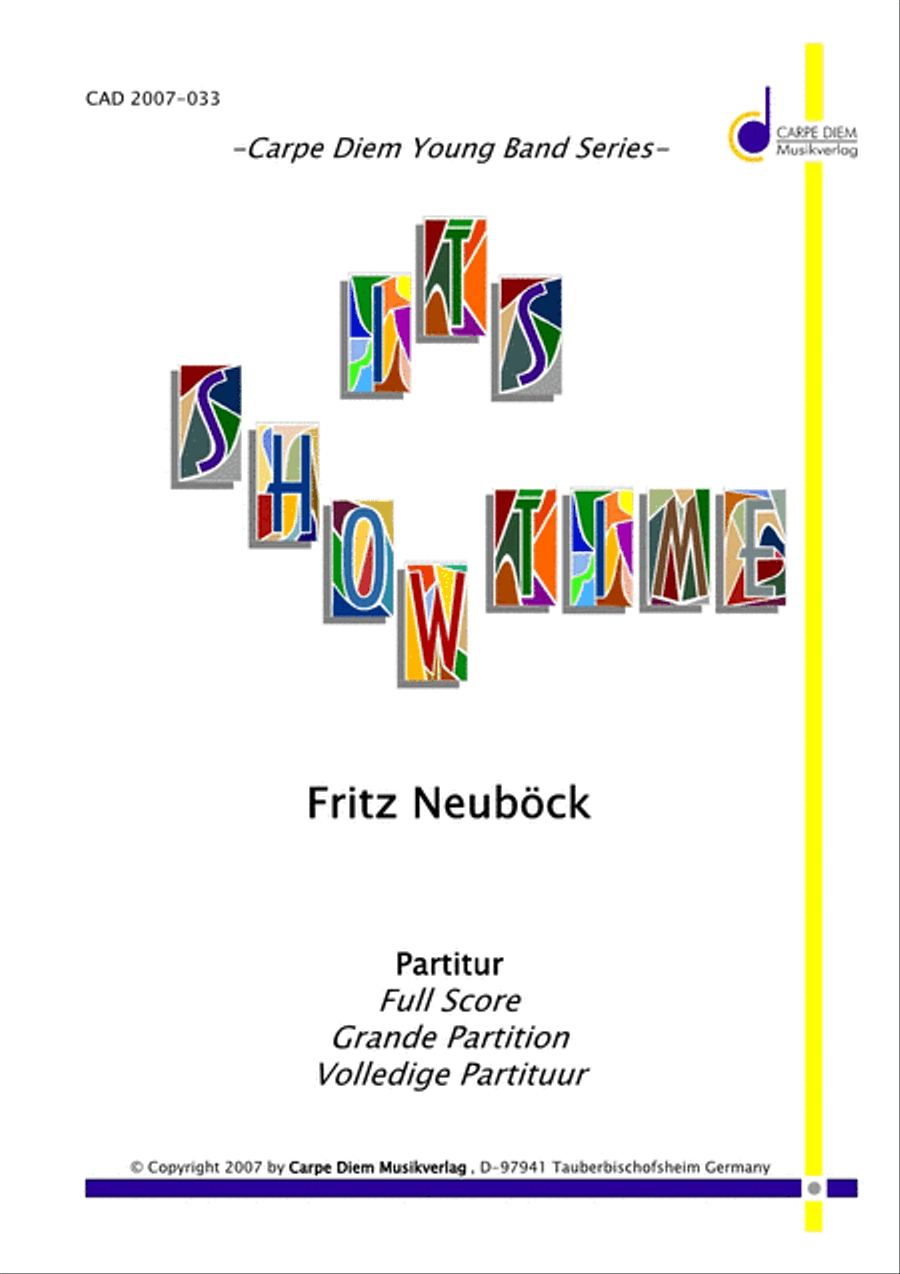 It's Showtime It's Showtime Concert Band scores gallery preview page 1