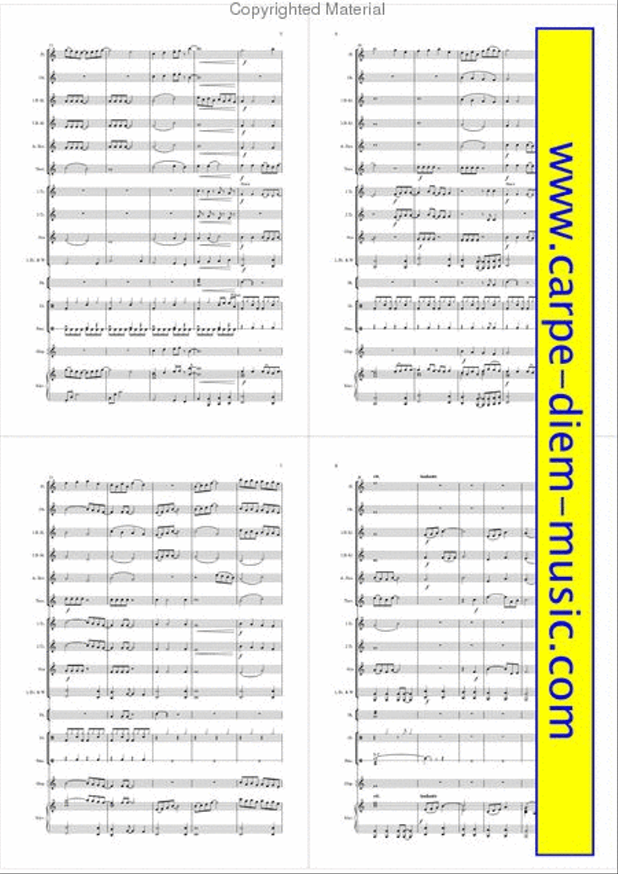 It's Showtime It's Showtime Concert Band scores gallery preview page 3