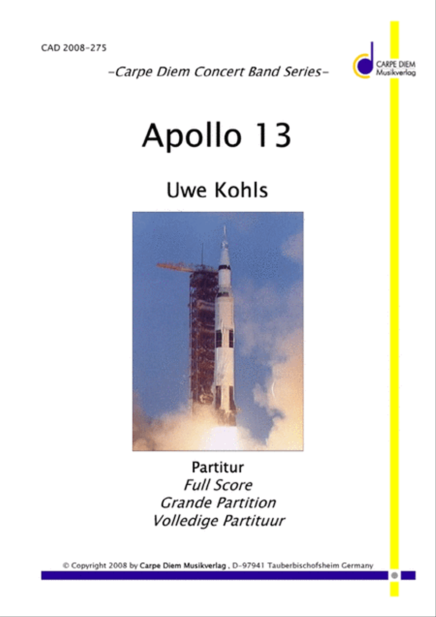 Apollo 13 Apollo 13 Concert Band scores gallery preview page 1