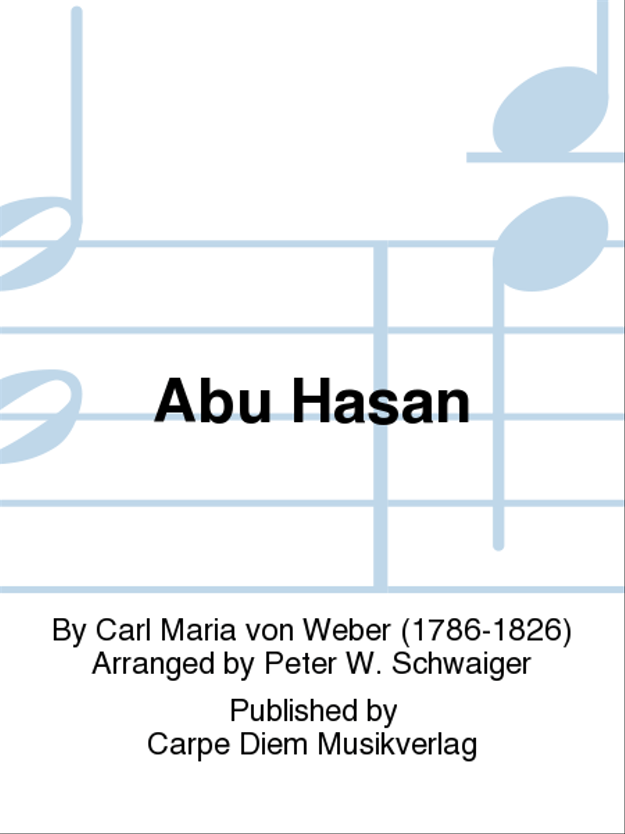 Abu Hasan Concert Band scores gallery preview page 1