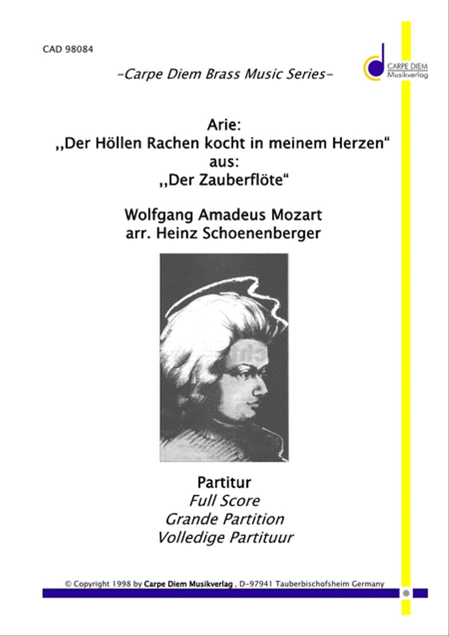 Der Hollen Rachen kocht in meinem Herzen Brass Ensemble scores gallery preview page 1