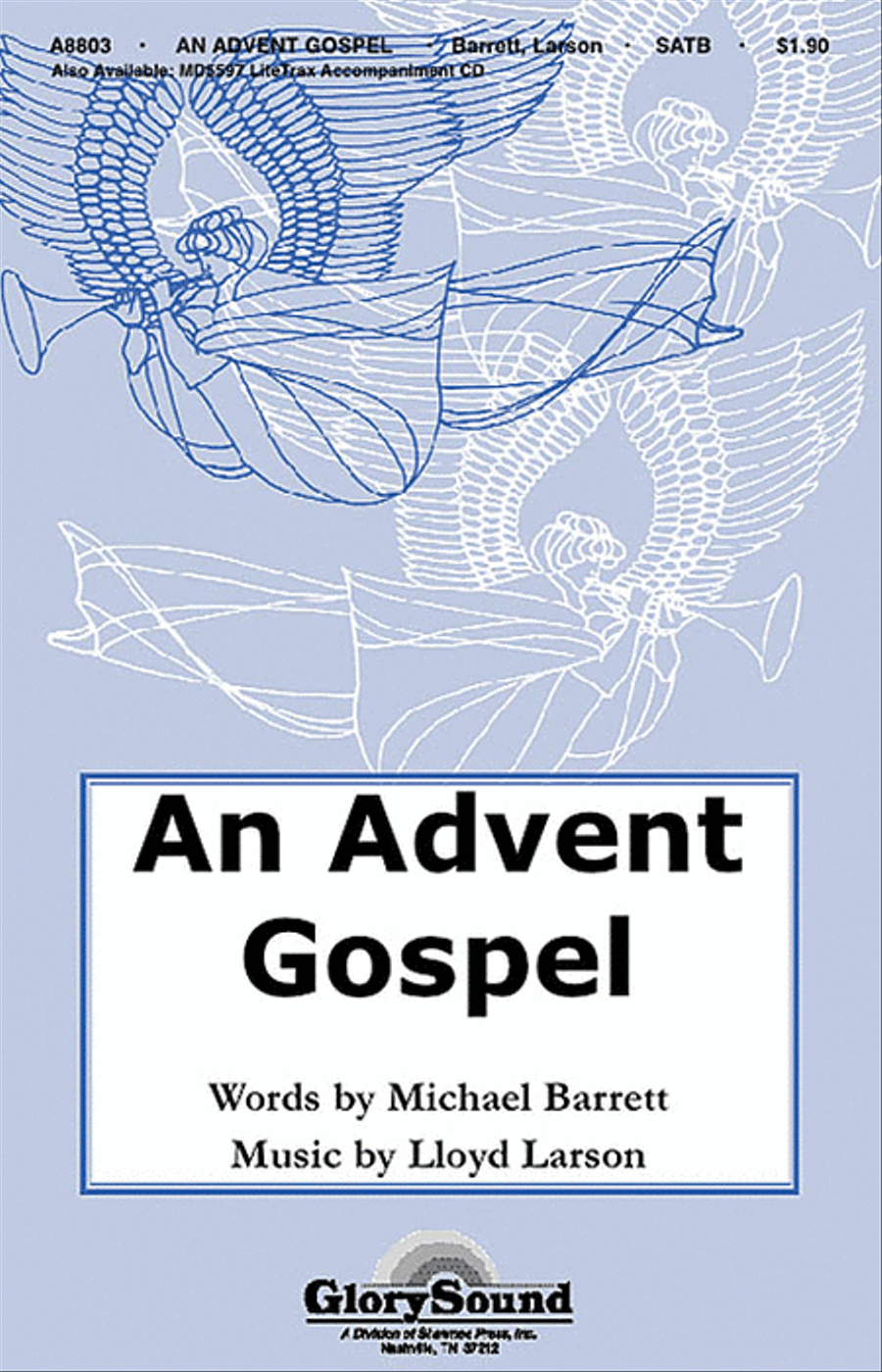 An Advent Gospel An Advent Gospel 4-Part scores gallery preview page 1