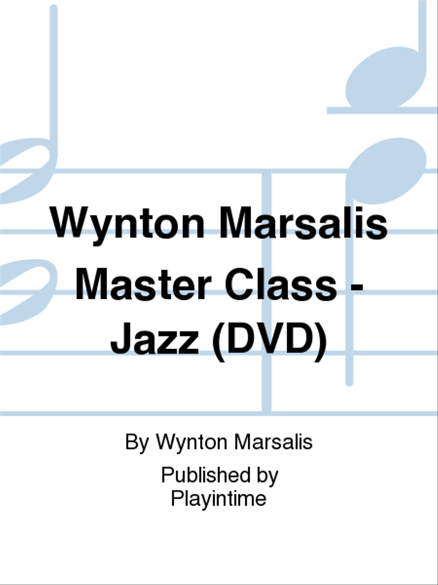 Master Class-Jazz DVD DVD scores gallery preview page 1