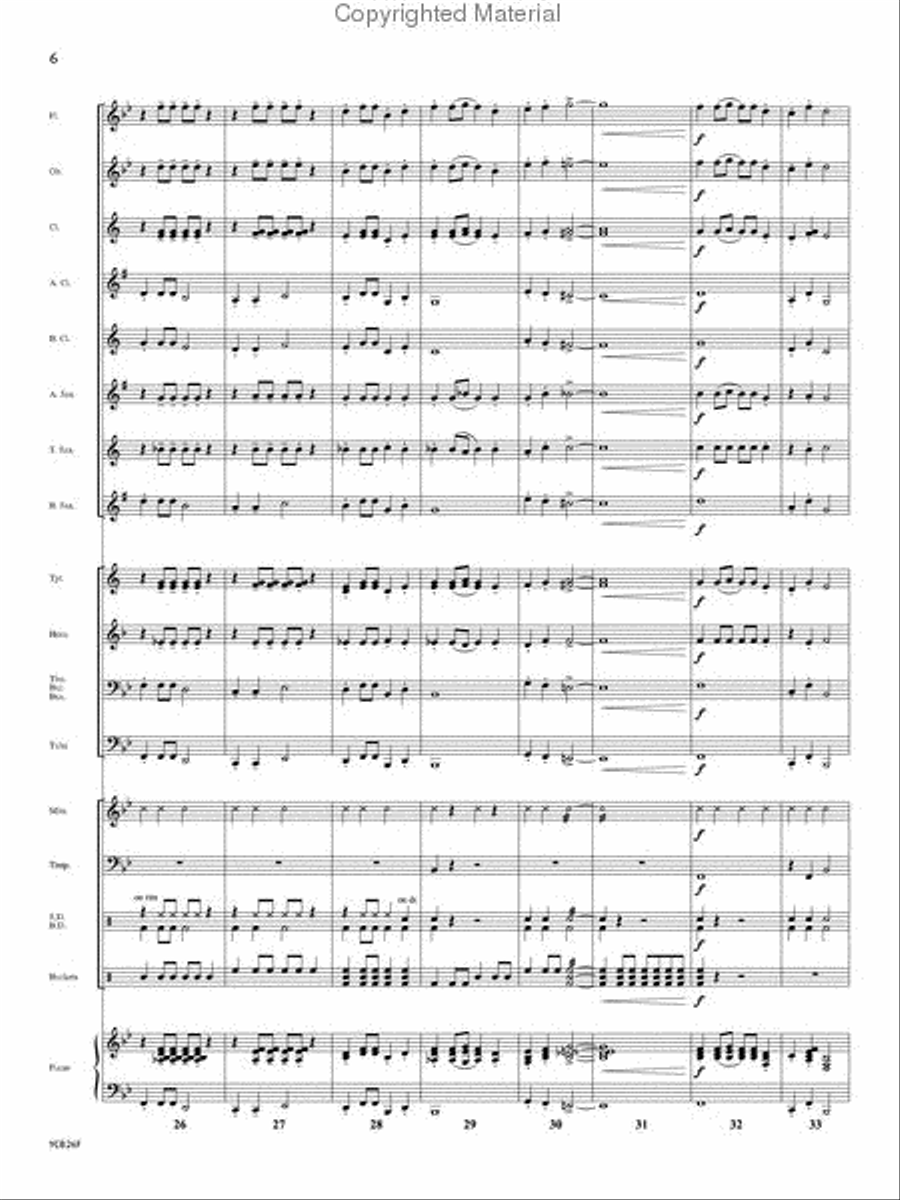 Christmas Stomp Christmas Stomp Concert Band scores gallery preview page 5