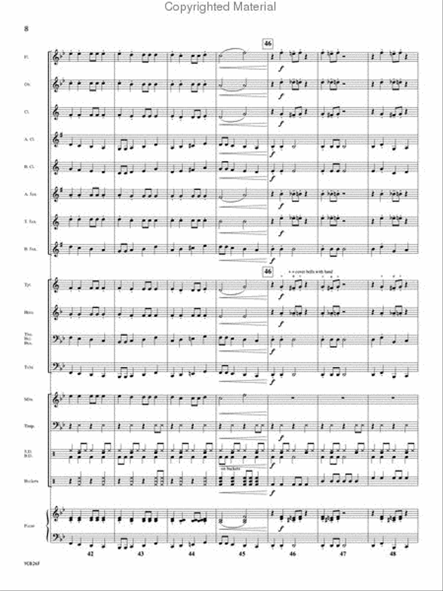 Christmas Stomp Christmas Stomp Concert Band scores gallery preview page 7