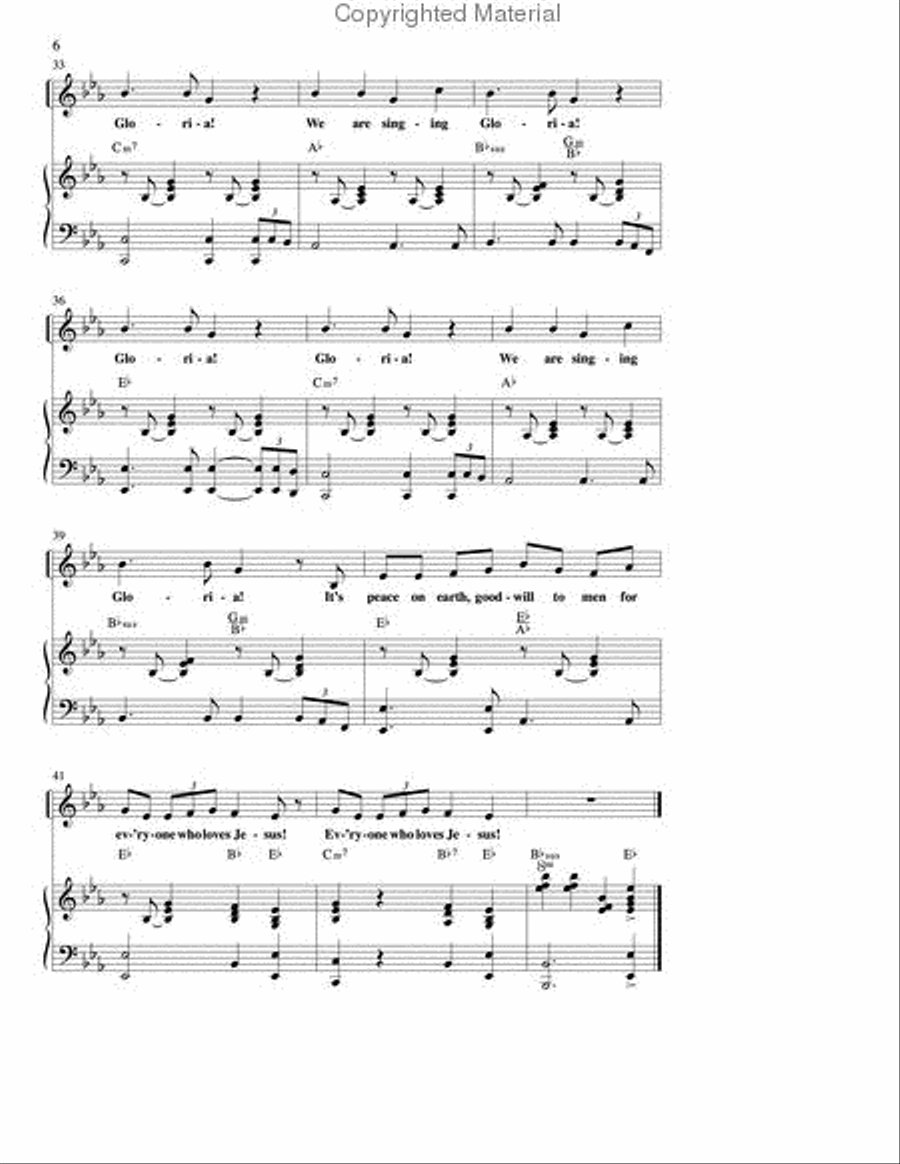 A Song of Joy (Book) Unison Choir scores gallery preview page 2