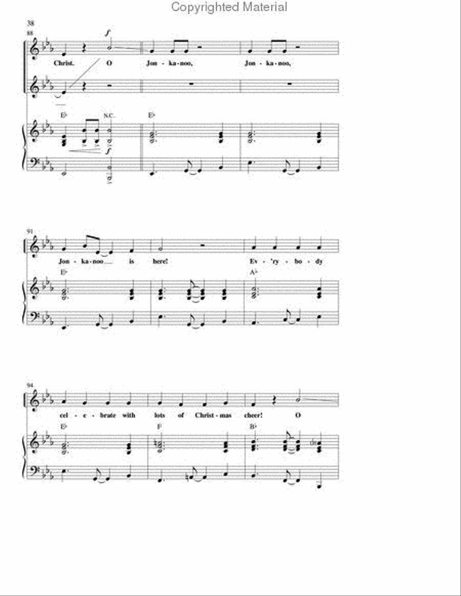 An Island Christmas (Book) Children's Choir scores gallery preview page 5