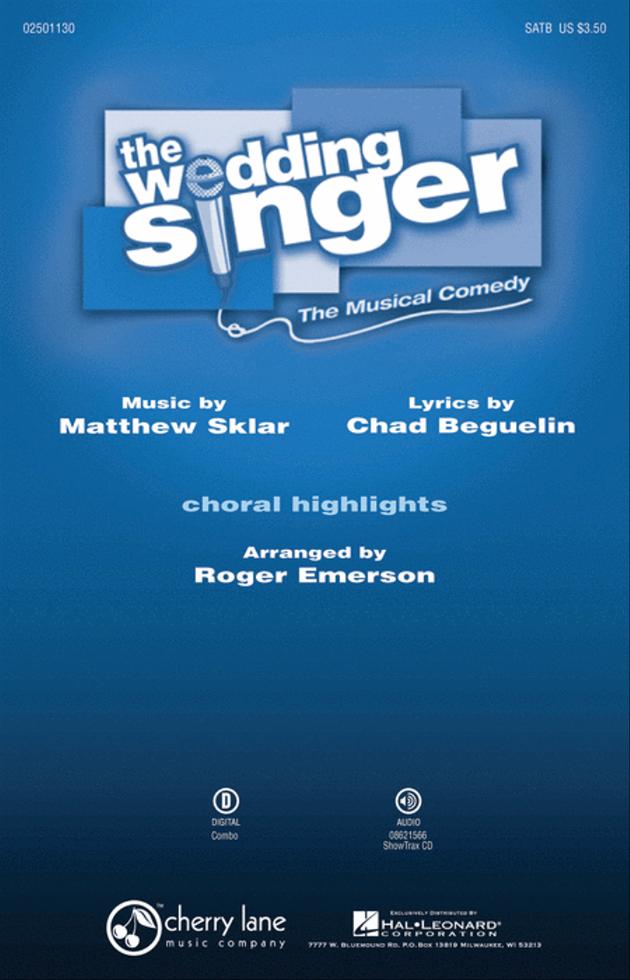 The Wedding Singer The Wedding Singer 4-Part scores gallery preview page 1