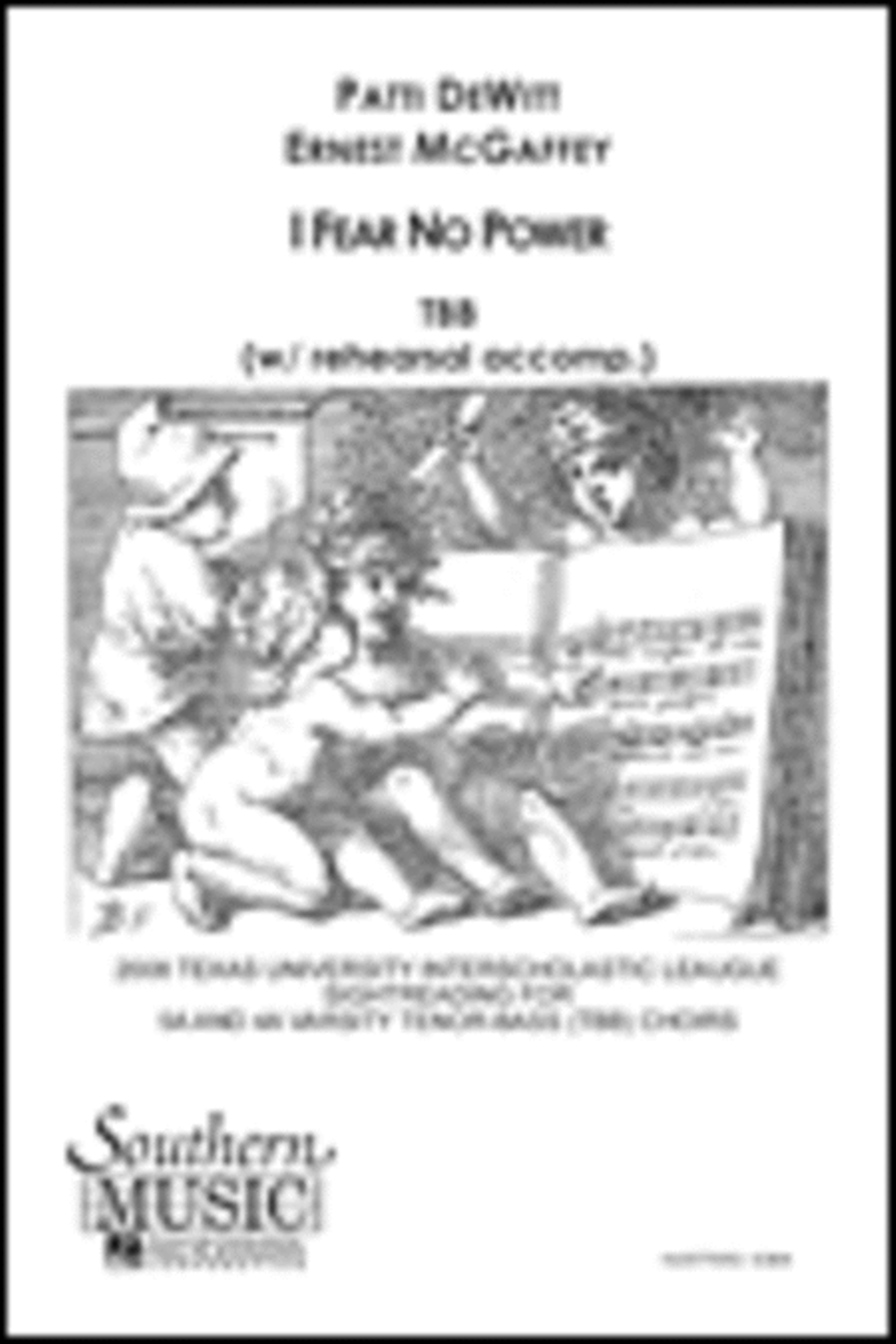 I Fear No Power Choir scores gallery preview page 1
