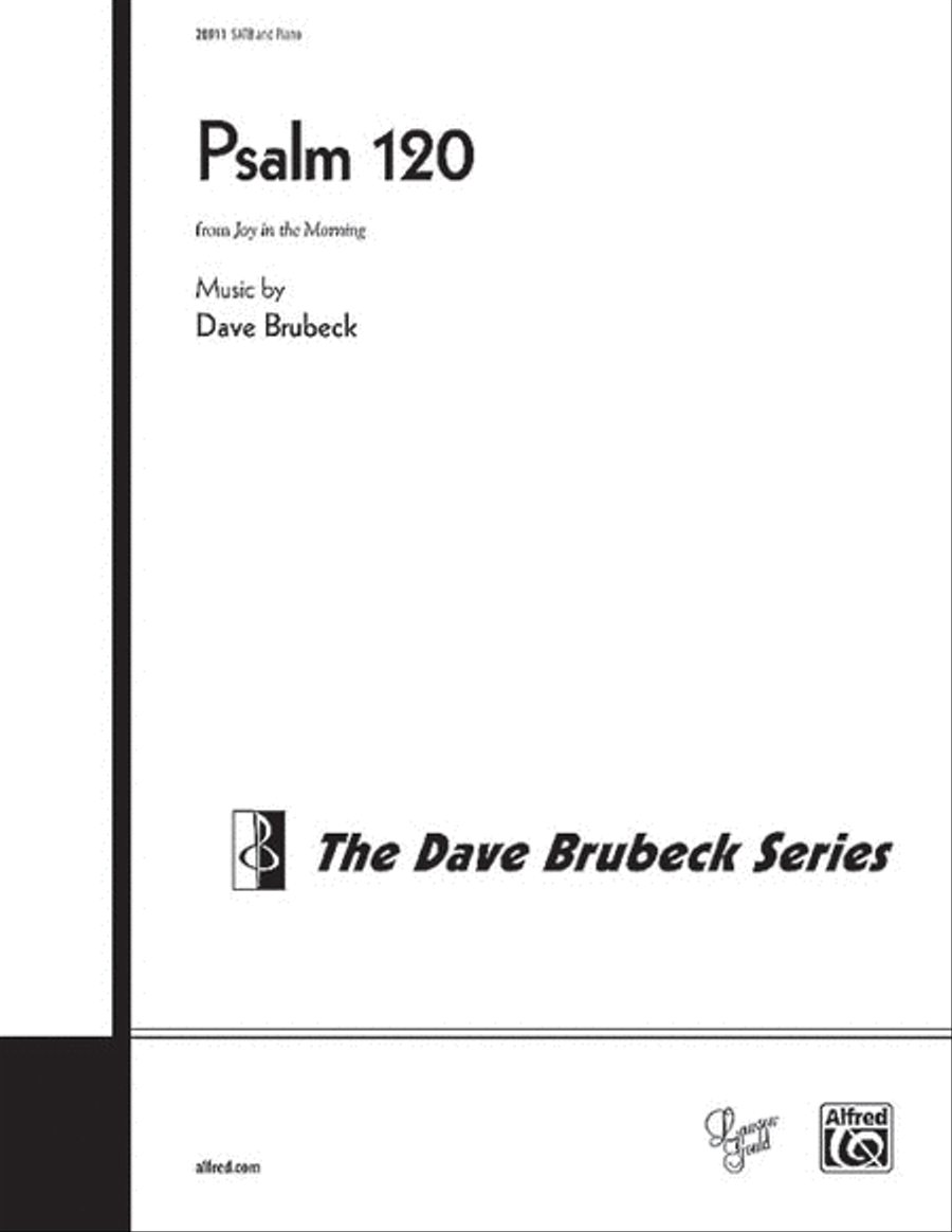 Psalm 120 Choir scores gallery preview page 1