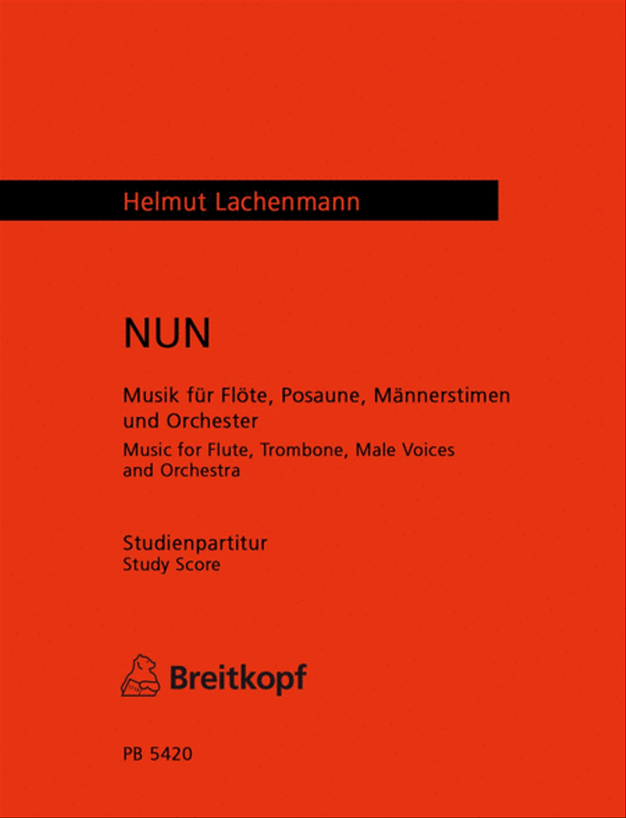 NUN Orchestra scores gallery preview page 1