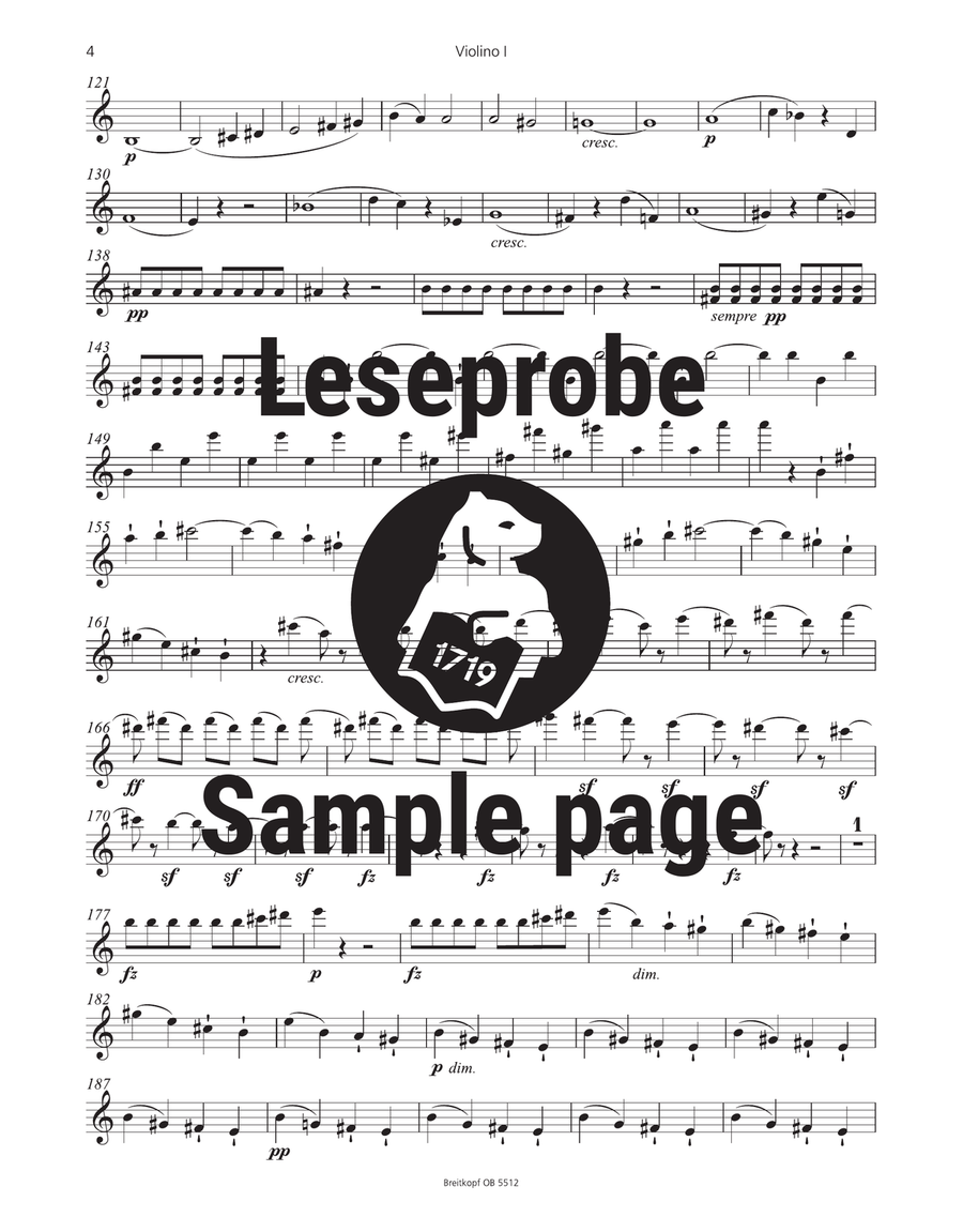 Leonore Op. 72 Leonore Op. 72 Orchestra scores gallery preview page 4