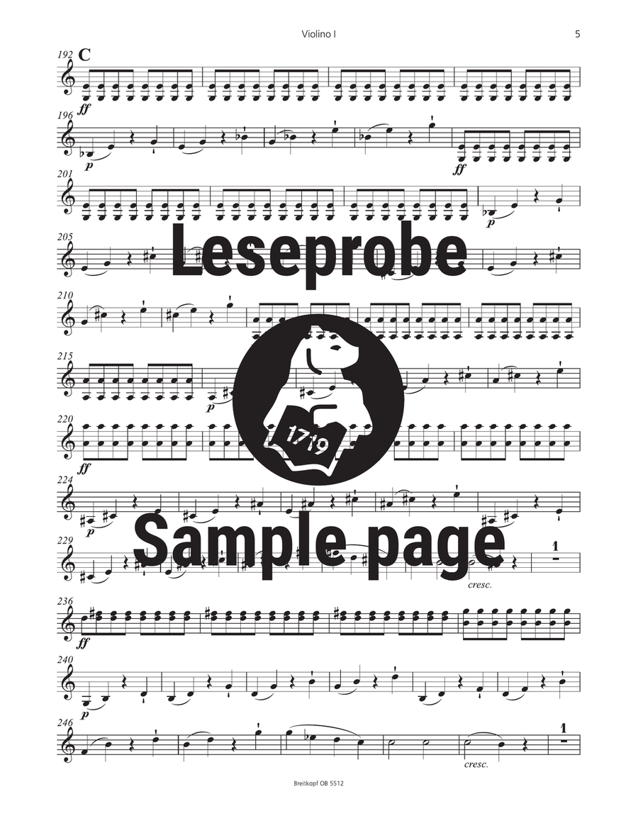 Leonore Op. 72 Leonore Op. 72 Orchestra scores gallery preview page 5