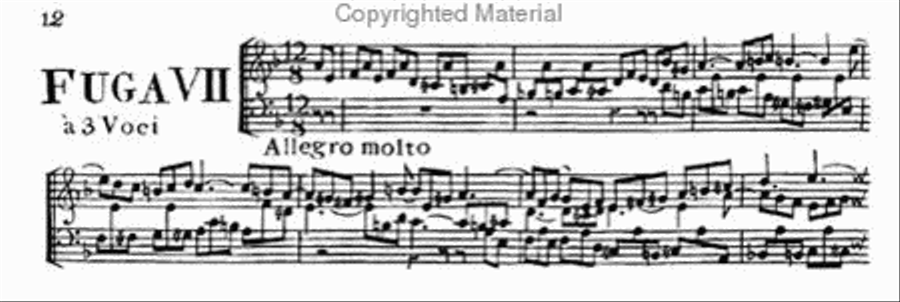 Eight fugues for the harpsichord or the organ Harpsichord scores gallery preview page 3