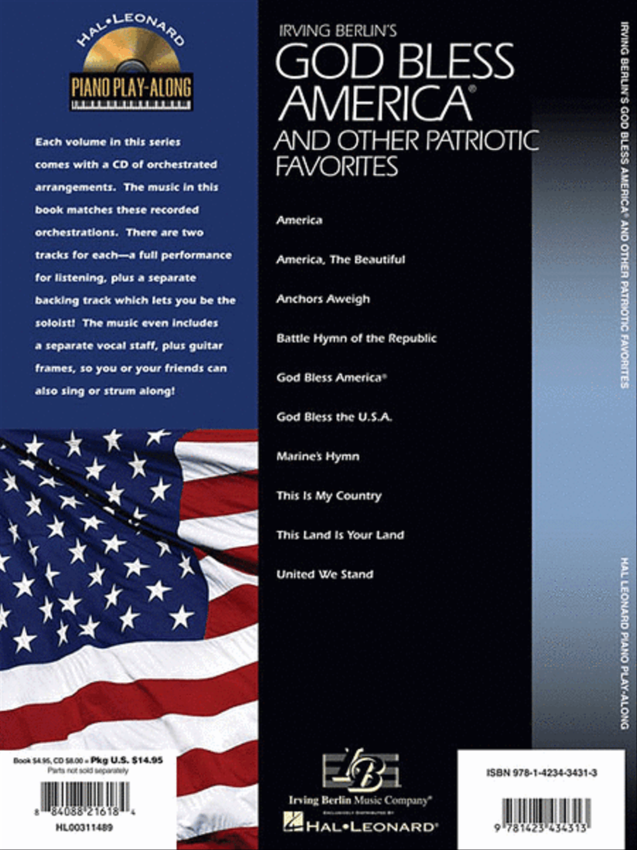 God Bless America and Other Patriotic Favorites Piano, Vocal, Guitar scores gallery preview page 2