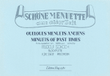 Schone Menuette aus alter Zeit