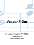 Vesper F-Dur MH 548