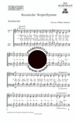 Russische Vesperhymne mini preview