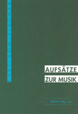 Aufsatze zur Musik