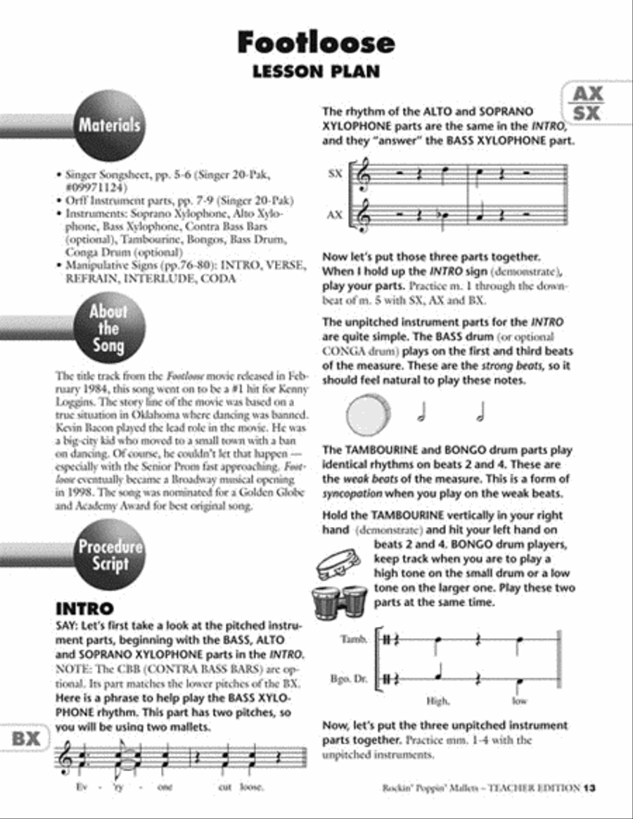 Rockin' Poppin' Mallets Choir scores gallery preview page 2