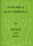 Three Pieces for Violin and Piano. Moto Perpetuo
