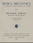 Secular Vocal Music