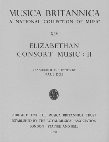 Elizabethan Consort Music II
