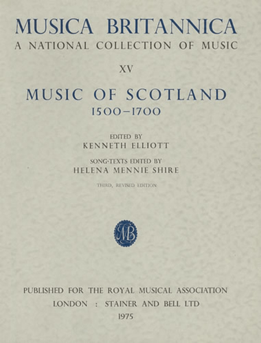 Music of Scotland 1500-1700