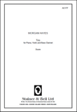Trio for Violin, Bass Clarinet & Piano